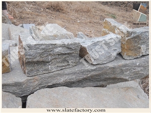 Veneer Slate Stone Corner, Beige Stone Corner