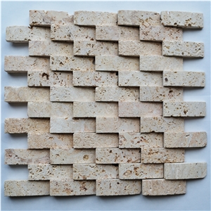 Classic Coral Stone 3d Mosaic Classic Coral Stone 3d Mosaic