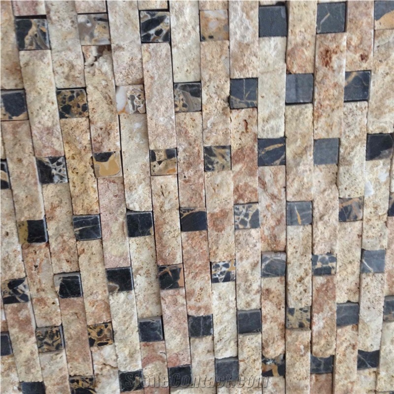 Classic Coral Stone 3d Mosaic