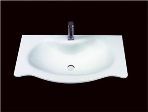 Artificial Stone for Wash Basin,Crystallized Glass Stone Wash Basin