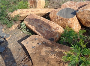 India Black Basalt Blocks