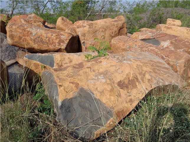 India Black Basalt Blocks