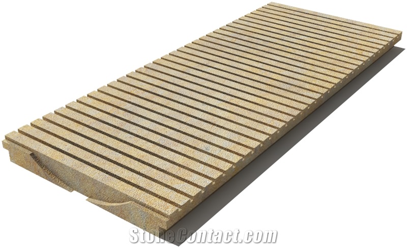 California Drain Grate 610x250x30 mm, Prof. 0D3, Sandblasted