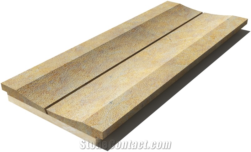 California Drain Grate 610x250x30 mm, Prof. 8E, Sandblasted