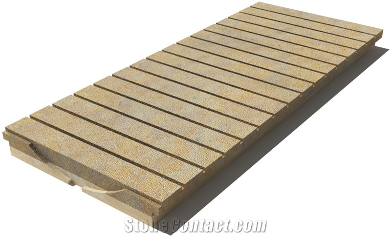 California Drain Grate 610x250x30 mm, Prof. 9B3, Sandblasted