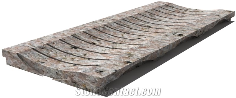 Galala Drain Grate 610x250x30 Mm, Prof.1bu, Sandblasted