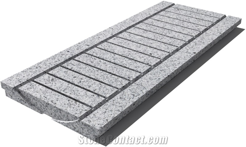 Granite G603 Drain Grate 610x250x30 mm, Prof. 0B, Sandblasted