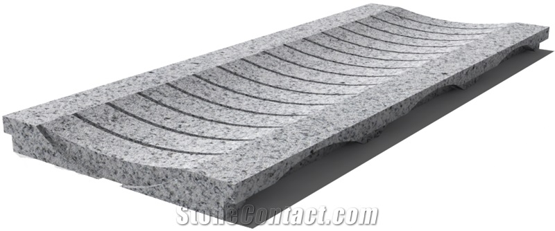  Granite G603 Drain Grate 610x250x30 mm, Prof. 1BU, Sandblasted