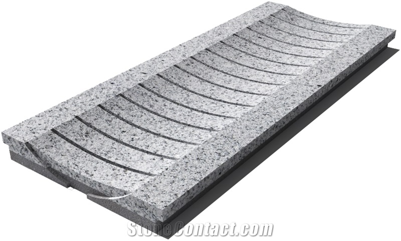  Granite G603 Drain Grate 610x250x30 mm, Prof. 8B, Sandblasted