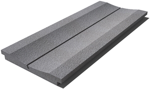 Royal Grey Drain Grate 610x250x30 mm, Prof. 1E, Sandblasted