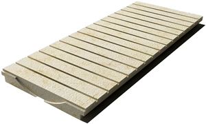 Sunny Drain Grate 610x250x30 mm, Prof. 0B3, Sandblasted