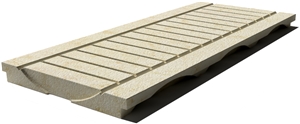 Sunny Drain Grate 610x250x30 mm, Prof. 0BU, Sandblasted