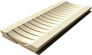 Sunny Drain Grate 610x250x30 mm, Prof. 8B, Sandblasted