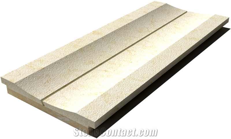 Sunny Drain Grate 610x250x30 mm, Prof. 8E, Sandblasted
