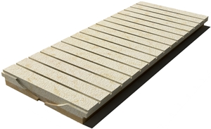 Sunny Drain Grate 610x250x30 mm, Prof. 9B3, Sandblasted