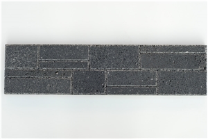 China Cultured Lava Stone Honed Micro Bevel for Walling