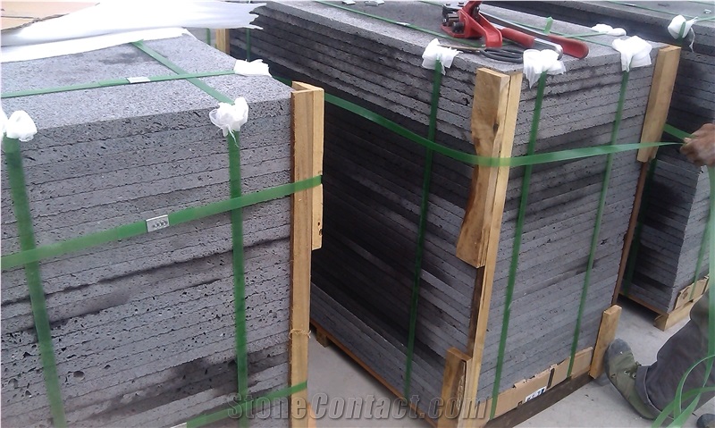 China Cultured Lava Stone Honed Micro Bevel for Walling