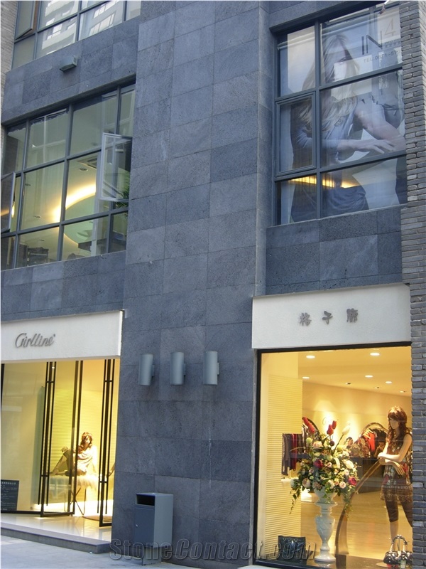China Cultured Lava Stone Honed Micro Bevel for Walling