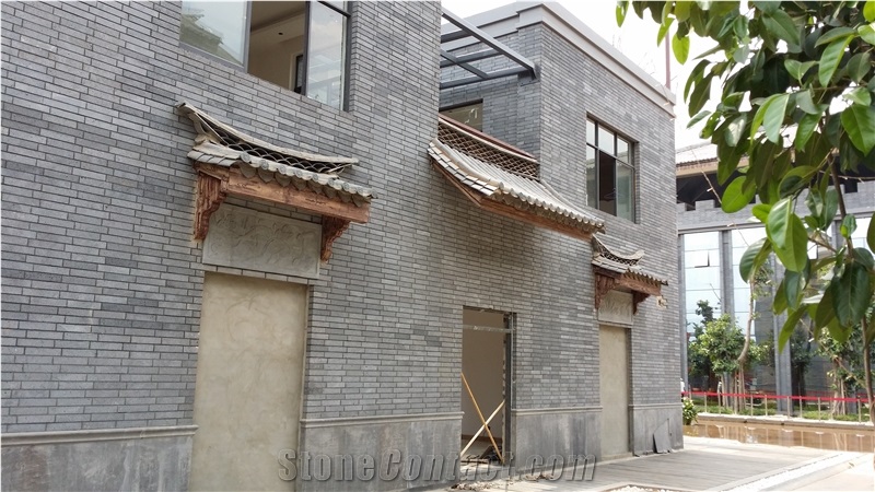 Sawn Multicolor Basalt Culture Stone for Walling