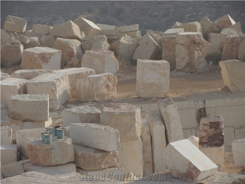 Jerusalem Gold Limestone, Golden Yellow Limestone Block