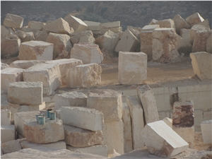 Jerusalem Gold Limestone, Golden Yellow Limestone Block