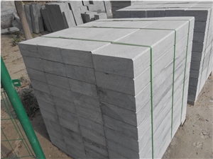 China Jinnin Blue Limestone Kerb, Blue Limesstone Curb