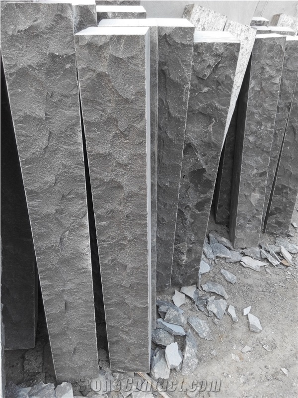 Jinnin Blue Limestone for Fence, Blue Limestone Gates & Fence