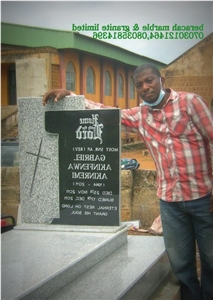 Supare White Granite Monument