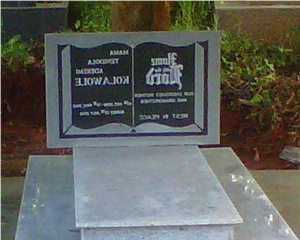 Supare White Granite Monument