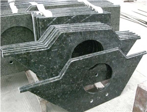 China Butterfly Green Granite Bathroom Top,Vanity Tops China Butterfly Green Granite Bathroom Top,Vanity Tops
