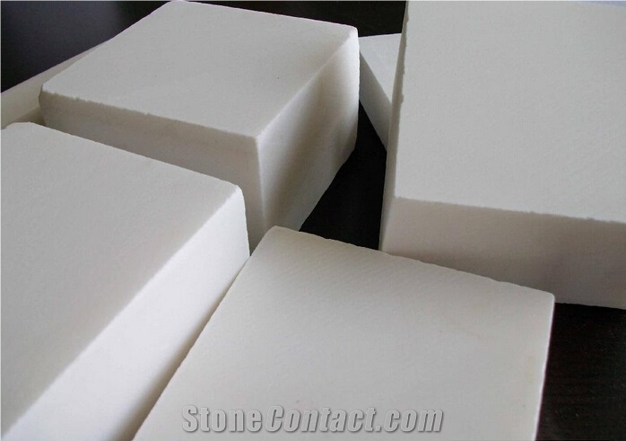 China Crystal White Marble Column Base