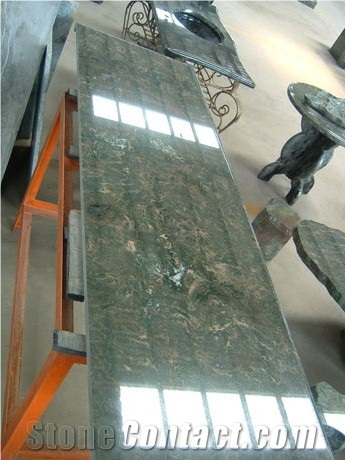 China Jade Greenn Granite Bench Tops,Kitchen Tops