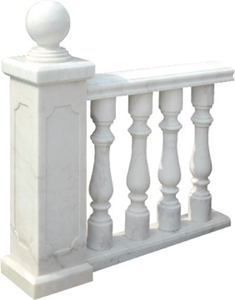 China White Marble Railing & Balustrades
