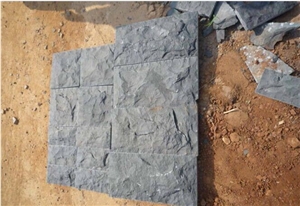 Cheap Zhangpu Black Basalt Mushroom Stone