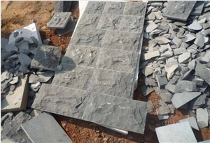 Cheap Zhangpu Black Basalt Mushroom Stone