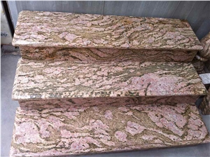 Red Dradon Granite Stair