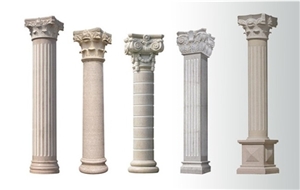 Hollow Roman Round Granite Column from China