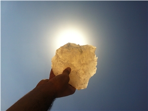 Alabaster Boulders, White Alabaster Small Blocks