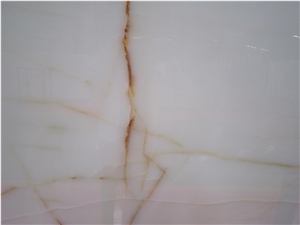 Turkish White Onyx Slab