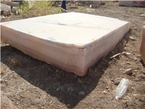 Pink Onyx Block, Iran Pink Onyx
