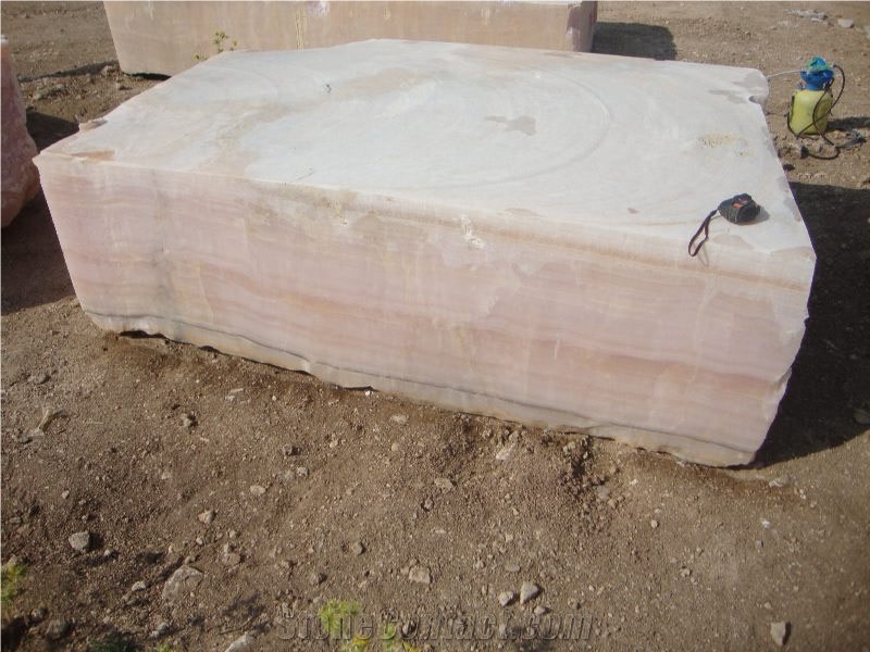 Pink Onyx Block, Iran Pink Onyx