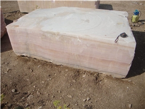 Pink Onyx Block, Iran Pink Onyx