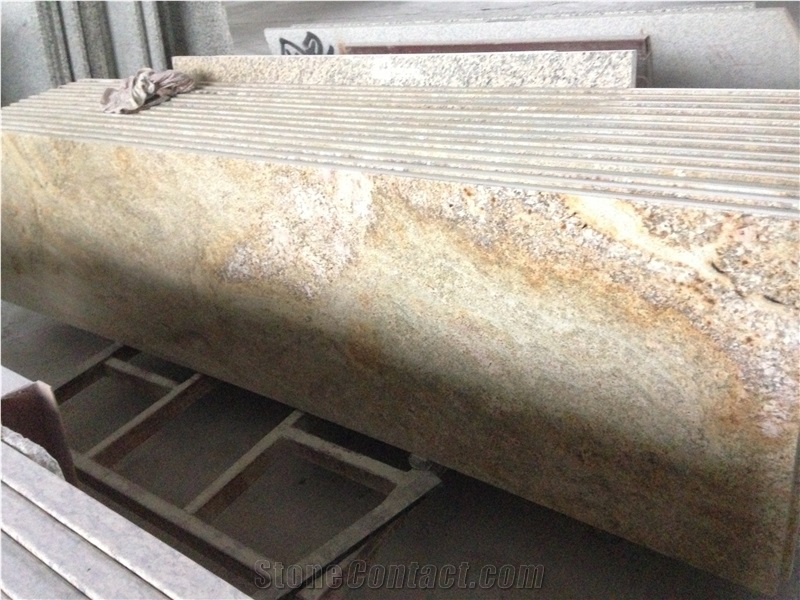 Imperial Gold Granite Kitchen Countertop