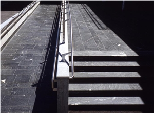 Murtal Grau Blau Marble Pool Coping, Pool Terace