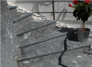 Murtal Grau Blau Marble Stairs, Steps