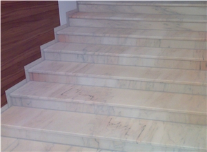 Ruschita White Marble Steps