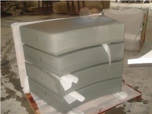 China Green Sandstone for Garden Outdoor Kerbs