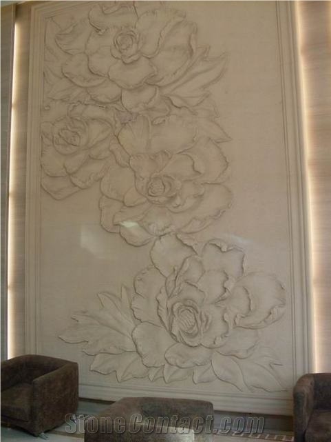China White Sandstone Carving,Handcrafts