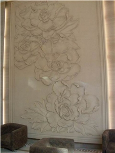 China White Sandstone Carving,Handcrafts