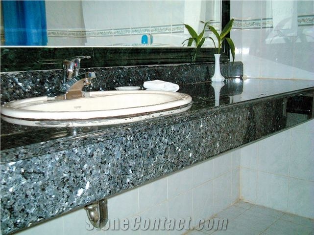 Padang Dark Grey Granite Bathroom Countertops